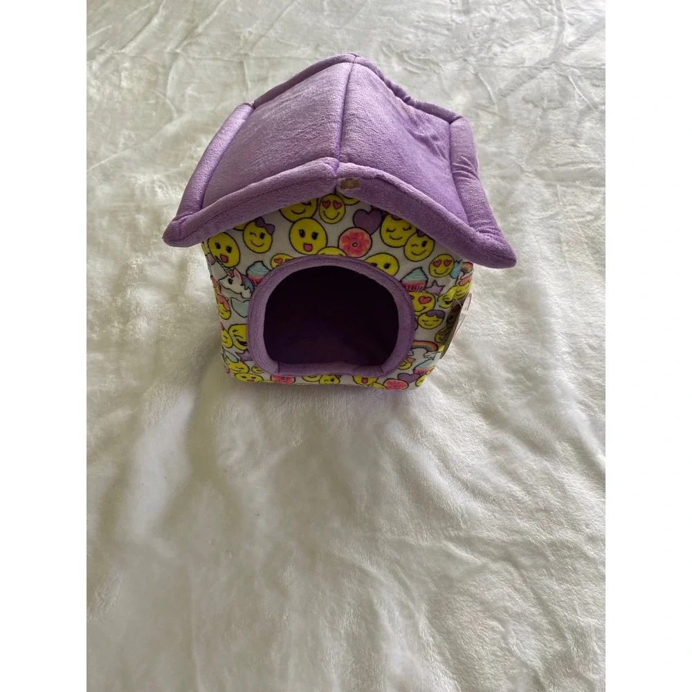 Justice Emoji Pet House Small Purple Unicorn Donut Rainbow Kawaii Y2K Style